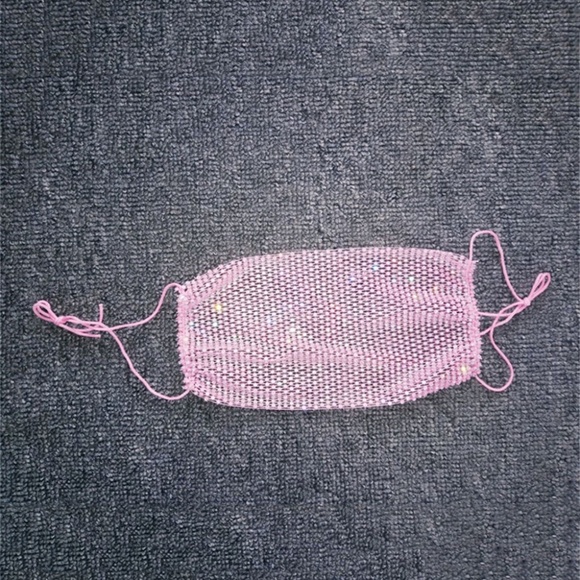 Purple Rhinestone  Bling Mask.(Mask Cover) - Picture 12 of 16